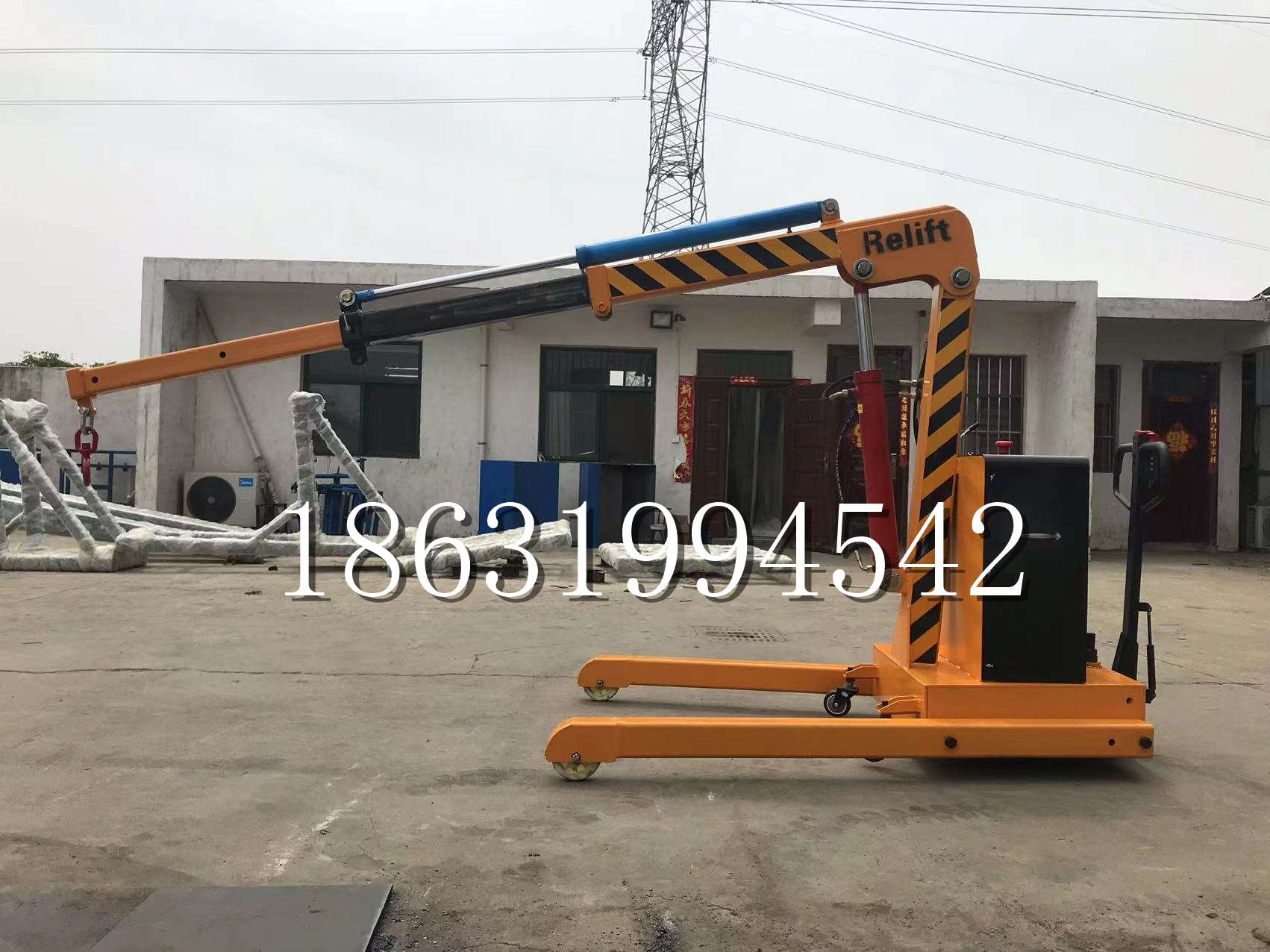 铜锣乡久征定做3吨三轮随车吊 农用园林绿化移树吊 平板工程用小吊机